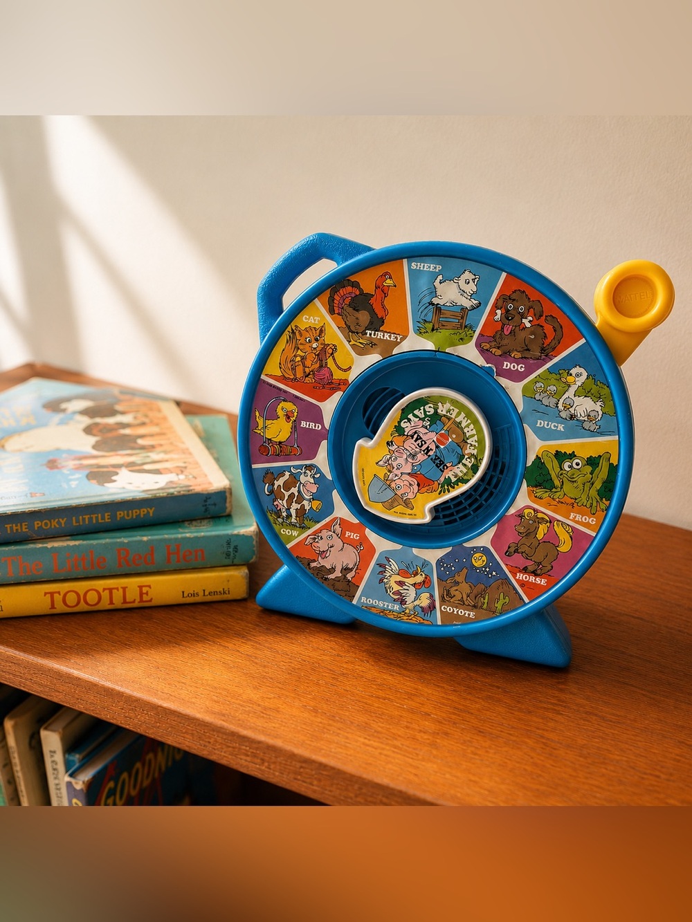 Vintage 1989 Mattel See ‘N Say The Farmer Says Animal Noises Spinner Works Toy